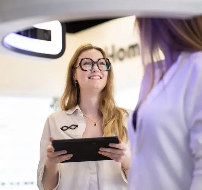 Un opticien connecté