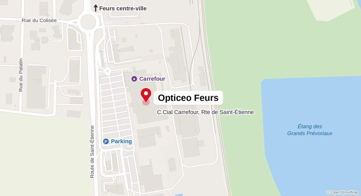 Emplacement de votre boutique Opticeo de Feurs