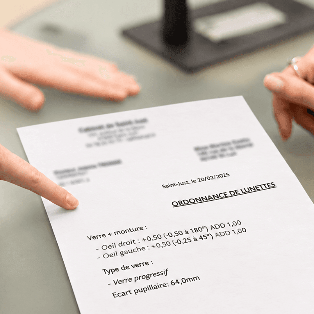 Comprendre son ordonnance de lunettes facilement